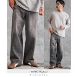 チャコールグレー | ワイドデニム メンズ ジーンズ◆12 | JIGGYS SHOP