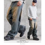 ネイビー | ワイドデニム メンズ ジーンズ◆12 | JIGGYS SHOP