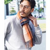 タータンオレンジ | マフラー チェック 大判ストール | JIGGYS SHOP