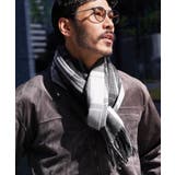 タータンブラック | マフラー チェック 大判ストール | JIGGYS SHOP