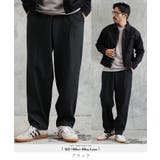 ブラック | ニットパンツ パンツ メンズ◆センターシームワイドニットパンツ◆ピンタック | JIGGYS SHOP