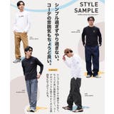 ロンT メンズ コットン ワンポイントマルチプリント長袖Tシャツ カットソー | JIGGYS SHOP | 詳細画像6 