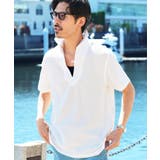カプリシャツ メンズ 半袖シャツ◆綿パナマ織スキッパーシャツ◆大人 | JIGGYS SHOP | 詳細画像14
