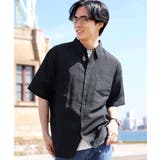 麻 リネンシャツ 涼しい メンズ 半袖シャツ 接触冷感半袖シャツ | JIGGYS SHOP | 詳細画像10 