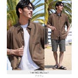 ブラウン | 麻 リネンシャツ 涼しい メンズ 半袖シャツ 接触冷感半袖シャツ | JIGGYS SHOP