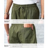 リネンライクハーフパンツ メンズ ショートパンツ ドライタッチ ゆったり | JIGGYS SHOP | 詳細画像8 