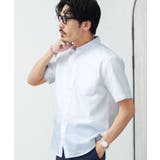 シアサッカー半袖ボタンダウンシャツ メンズ 無地 ストライプ 速乾 | JIGGYS SHOP | 詳細画像16 