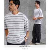 ホワイト | COOLMAX レトロボーダーTシャツ メンズ 半袖 吸湿速乾 ヘビーオンス | JIGGYS SHOP