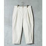 2タックワイドテーパードチノパン 2way メンズ ストレッチ ワイドパンツ | JIGGYS SHOP | 詳細画像6