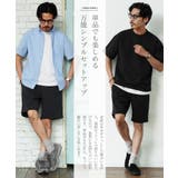 上下セット メンズ 裾ドローコードTシャツ+ショーツセットアップ | JIGGYS SHOP | 詳細画像4
