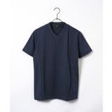 半袖Tシャツ Ｖネック ダイヤジャガードＴシャツ | JIGGYS SHOP | 詳細画像15 