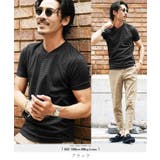ブラック | 半袖Tシャツ Ｖネック ダイヤジャガードＴシャツ | JIGGYS SHOP