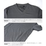 半袖Tシャツ Ｖネック ダイヤジャガードＴシャツ | JIGGYS SHOP | 詳細画像8 