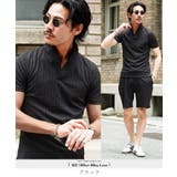 ブラック | ジャガード ポロシャツ ストレッチ | JIGGYS SHOP