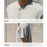 Tシャツ メンズ ヘンリーネックワッフルサーマルTシャツ | JIGGYS SHOP | 詳細画像11 