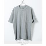 Tシャツ メンズ ヘンリーネックワッフルサーマルTシャツ | JIGGYS SHOP | 詳細画像8 