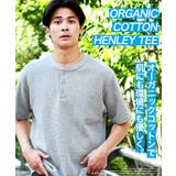 Tシャツ メンズ ヘンリーネックワッフルサーマルTシャツ | JIGGYS SHOP | 詳細画像3 