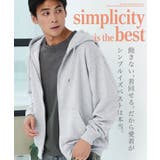 ジップアップパーカー メンズ パーカー◆裏毛ワンポイント刺繍ZIPパーカー◆フー… | JIGGYS SHOP | 詳細画像3 