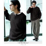 ブラック | ニット 畦編みセーター ヘンリーネック畦ニット | JIGGYS SHOP