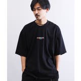 bブラックレインボー | 韓国 Tシャツ メンズ◆KANGOLロゴ T◆ | JIGGYS SHOP