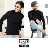 ブラック（タートルネック） | 選べるVネックとタートルネック タートルネック メンズ | JIGGYS SHOP