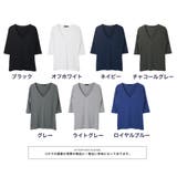 ◆roshell ディープVネック5分袖Tシャツ◆Men s | JIGGYS SHOP | 詳細画像2 