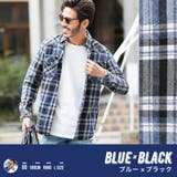 ブルー×ブラック | 定番 チェックシャツ メンズ | JIGGYS SHOP