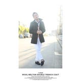 ◆Roshell ウールメルトンダブルトレンチコート◆ 秋冬 | JIGGYS SHOP | 詳細画像6