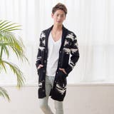 ◆綿麻ネイティブ柄ロングカーディガン◆カーディガン メンズ ニット | JIGGYS SHOP | 詳細画像9 