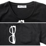 ◆メガネプリントポケット付Ｔシャツ◆Tシャツ メンズ 半袖 | JIGGYS SHOP | 詳細画像4 