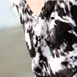 ◆SEANA ドレープムラプリントロングアシメTシャツ◆Tシャツ 半袖 | JIGGYS SHOP | 詳細画像8 