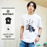 ◆REBTRAIT ガスマスクスカルプリントTシャツ◆Tシャツ 半袖 | JIGGYS SHOP | 詳細画像1