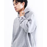 グレー | ◆Champion チャンピオンロゴ スウェット プルパーカー◆ | jiggysshopselect