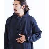 ネイビー | ◆Champion チャンピオンロゴ スウェット プルパーカー◆ | jiggysshopselect