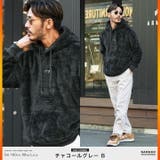 チャコールグレーB | カンゴール ボア パーカー | jiggysshopselect