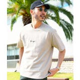 グレージュb | ◆KANGOL ブランド別注刺繍ロゴTシャツ◆Tシャツ クルーネック | jiggysshopselect