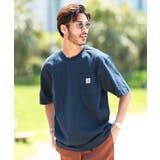 Navy | ◆Carhartt カーハート オーバーサイズTシャツ◆ | jiggysshopselect