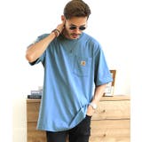 Blue Lagoon Heather | ◆Carhartt カーハート オーバーサイズTシャツ◆ | jiggysshopselect