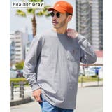 Heather Gray | カーハート ロンT◆Carhartt ポケット付きクルーネック | jiggysshopselect