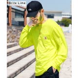 Brite Lime | カーハート ロンT◆Carhartt ポケット付きクルーネック | jiggysshopselect