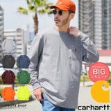 カーハート ロンT◆Carhartt ポケット付きクルーネック | jiggysshopselect | 詳細画像1 