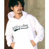 ホワイトB | ブランド メンズ パーカー◆U | jiggysshopselect