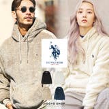 US.POLO ASSN. ユーエスポロアッスン ボア パーカー メンズ 暖か | jiggysshopselect | 詳細画像1 