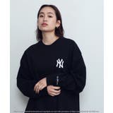 ヤンキースブラック | MLB / メジャーリーグベースボール Lulu & Arnie 別注 ロンT | jiggysshopselect