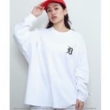 タイガースホワイト | MLB / メジャーリーグベースボール Lulu & Arnie 別注 ロンT | jiggysshopselect
