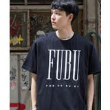 BLACK/WHITE | FUBU / フブ 刺繍 ロゴ S/S Tシャツ | jiggysshopselect