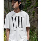 WHITE/BLACK | FUBU / フブ 刺繍 ロゴ S/S Tシャツ | jiggysshopselect