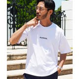 ホワイトa | ◆KANGOL(カンゴール) ブランド別注刺繍ロゴTシャツ◆Tシャツ クルーネッ… | jiggysshopselect