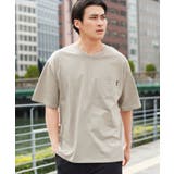 グレージュd | ◆KANGOL(カンゴール) ブランド別注刺繍ロゴTシャツ◆Tシャツ クルーネッ… | jiggysshopselect