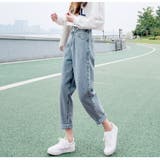 デニムパンツ ハイウエスト テーパード | JOCOSA | 詳細画像2 